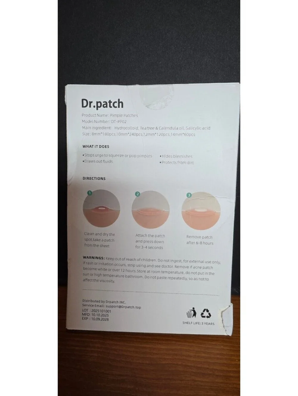 Dr.patch Pimple emergency Patch 600 NIB